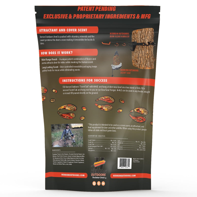 Load image into Gallery viewer, 4-4-2 Persimmon Flavored Deer Feed Attractant Supplement - Herron Outdoors
